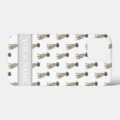 Leber und weißer deutscher Kurzzeithühner Case-Mate iPhone Hülle (Rückseite (Horizontal))