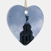 Leber-Vogel in Liverpool Keramikornament (Rechts)