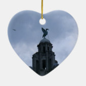 Leber-Vogel in Liverpool Keramikornament (Hinten)