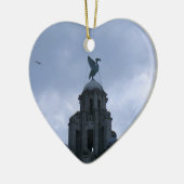 Leber-Vogel in Liverpool Keramikornament (Links)