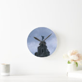 Leber-Vogel in Liverpool Runde Wanduhr (Zuhause)