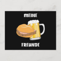 LEBERKAS SEMMEL BIER MEINE FREUNDE