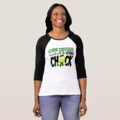 Leberkrankheit verwirrt mit dem falschen Küken T-Shirt (Vorne ganz)