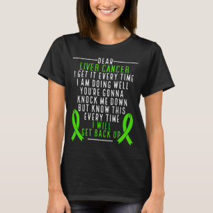 Leberkrebs Ich erhalte Leberkrebs T-Shirt
