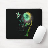 Leberkrebs Sonnenblume Hummingbird Mousepad (Mit Mouse)