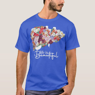 Leberkrebs-Survivor Transplantation Operation Pati T-Shirt