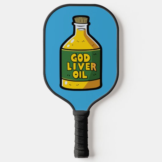 Leberleberöl Pickleball Schläger (Vorderseite)