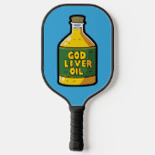 Leberleberöl Pickleball Schläger (Rückseite)