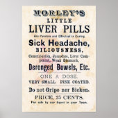 LEBERPILLEN KURZEN ALLES IM 19. JAHRHUNDERT POSTER (Vorne)