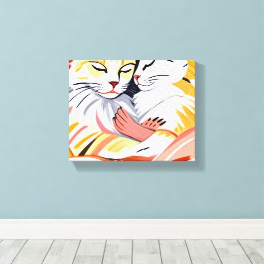 Leberruder Leinwanddruck (Insitu (Holzboden))