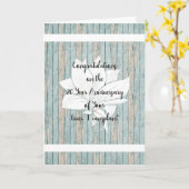 Lebertransplantation 20 Jahre Jubiläum Karte (Gelbe Blume)