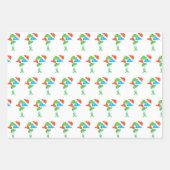 Lebertransplantation farbig geschenkpapier set (Vorderseite)