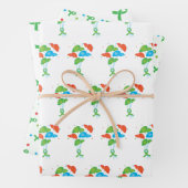 Lebertransplantation farbig geschenkpapier set (Beispiel)