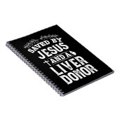 Lebertransplantation Jesus Organspender Operation  Notizblock (Rechte Seite)