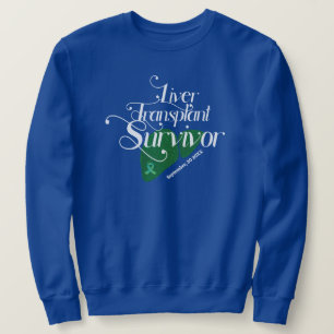 Lebertransplantation Sweatshirt