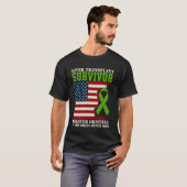 Lebertransplantations-Überlebender für immer dankb T-Shirt (Vorne ganz)