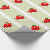 Lebervogel-Packpapier Geschenkpapier (Ecke)