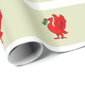 Lebervogel-Packpapier Geschenkpapier (Rolleneckpunkt)