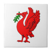 Lebervogelfliesen Fliese (Vorderseite)