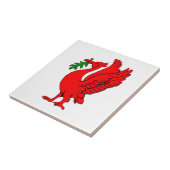 Lebervogelfliesen Fliese (Seite)