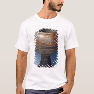 Lebes verzierte mit einem geometrischen Muster T-Shirt
