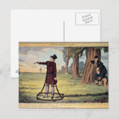 Lebewesen leicht gemacht; Duellgeräte Postkarte (Vorne/Hinten)