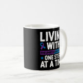 Lebewesen Rheumatoide Arthritis Schritt für Schrit Kaffeetasse (VorderseiteRechts)