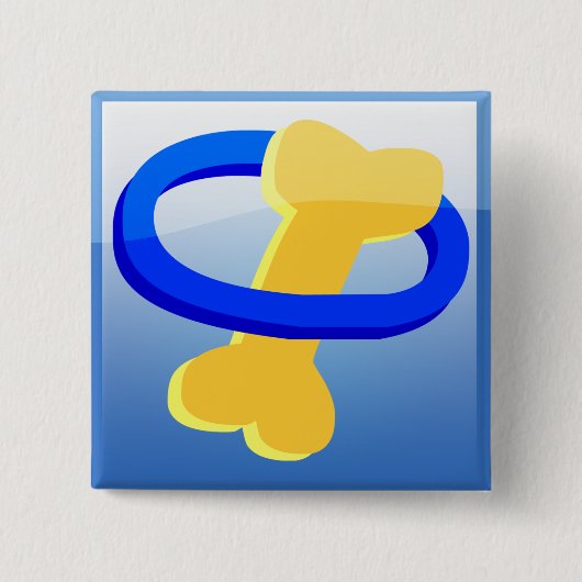 Lebewesen-Sorgfalt-Knopf Button (Vorderseite)