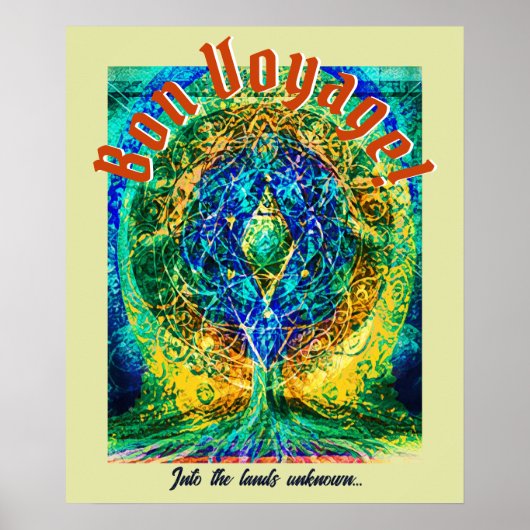 Lebewohl Baum der Welt Poster (Vorne)