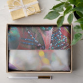 Lebhaft farbene Elf Fairy Large Oars Dekoupage Seidenpapier (Geschenk)