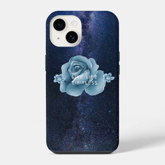 Lebhaft grenzenlos iPhone hülle (Rückseite)