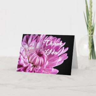 Lebhaft in Pink Dahlia Vielen Dank Dankeskarte