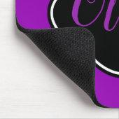 Lebhaft, kühl Fuchsia Lila Personalisiert Mousepad (Ecke)