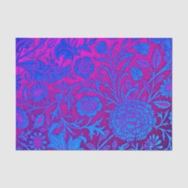 Lebhaft, ombre, art nouveau,William Morris,lila, Seidenpapier