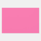 Lebhaft rosa Wrapping Paper Sheets Geschenkpapier Set (Vorderseite 3)