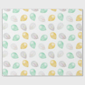 Lebhafte 3D-Balloons-Geschenkwrap Geschenkpapier (Flach)