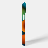 Lebhafte Abstrakte 3D-Formen Case-Mate iPhone Hülle (Rückseite / Rechts)