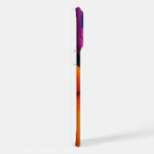 Lebhafte Abstrakte 3D-Formen iPhone Hülle (Rechte Seite)
