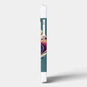 Lebhafte Abstrakte Art Phone Case (Rückseite / Links)