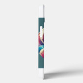 Lebhafte Abstrakte Art Phone Case (Rückseite / Rechts)