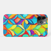 Lebhafte Abstrakte Blumenexplosion Case-Mate iPhone Hülle (Rückseite (Horizontal))