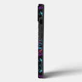 Lebhafte Abstrakte Blüte 2 Case-Mate iPhone Hülle (Rückseite / Links)