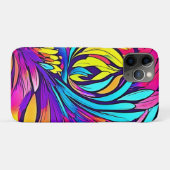 Lebhafte Abstrakte Blüte Case-Mate iPhone Hülle (Rückseite (Horizontal))