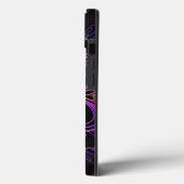 Lebhafte Abstrakte Blüte Case-Mate iPhone Hülle (Rückseite / Links)