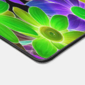 Lebhafte Abstrakte Blüte - Schreibtisch matt Schreibtischunterlage (Ecke)