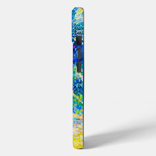 Lebhafte Abstrakte Cat Art Print Case-Mate iPhone Hülle (Rückseite / Links)