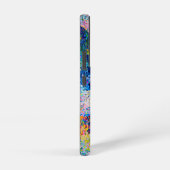 Lebhafte Abstrakte Cat Art Print Samsung Galaxy Hülle (Rechte Seite)