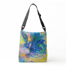 Lebhafte Abstrakte Cat Art Print