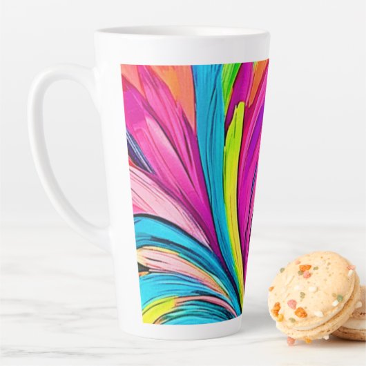 Lebhafte Abstrakte Explosion Milchtasse (Beispiel)