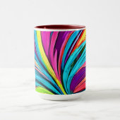 Lebhafte Abstrakte Explosion Tasse (Zentrum)